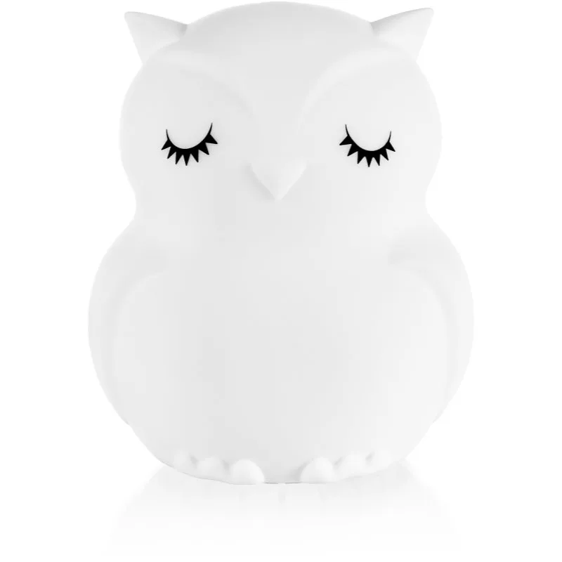 Zopa Silicone LED Lamp with Music Size L φωτάκι νυκτός με μελωδία Owl 1 τμχ
