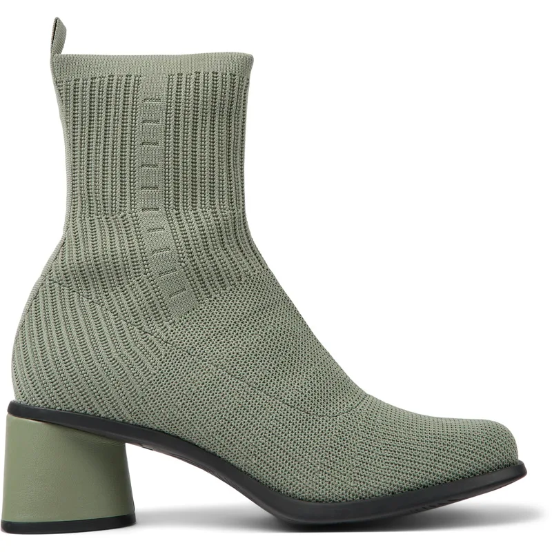CAMPER Kiara TENCEL® - Μποτάκια Για Γυναικεία - Πράσινο, Μέγεθος 36, Cotton fabric