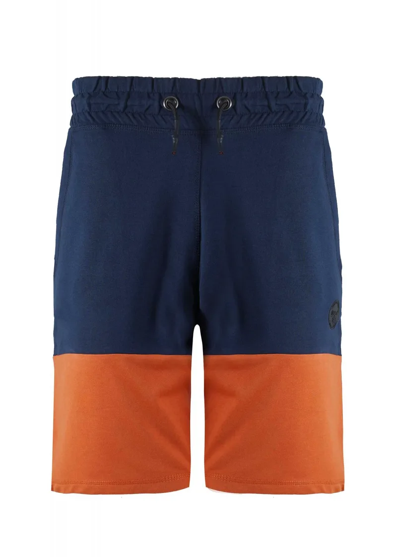 Ανδρική βερμούδα με διχρωμία. Sport collection NAVY