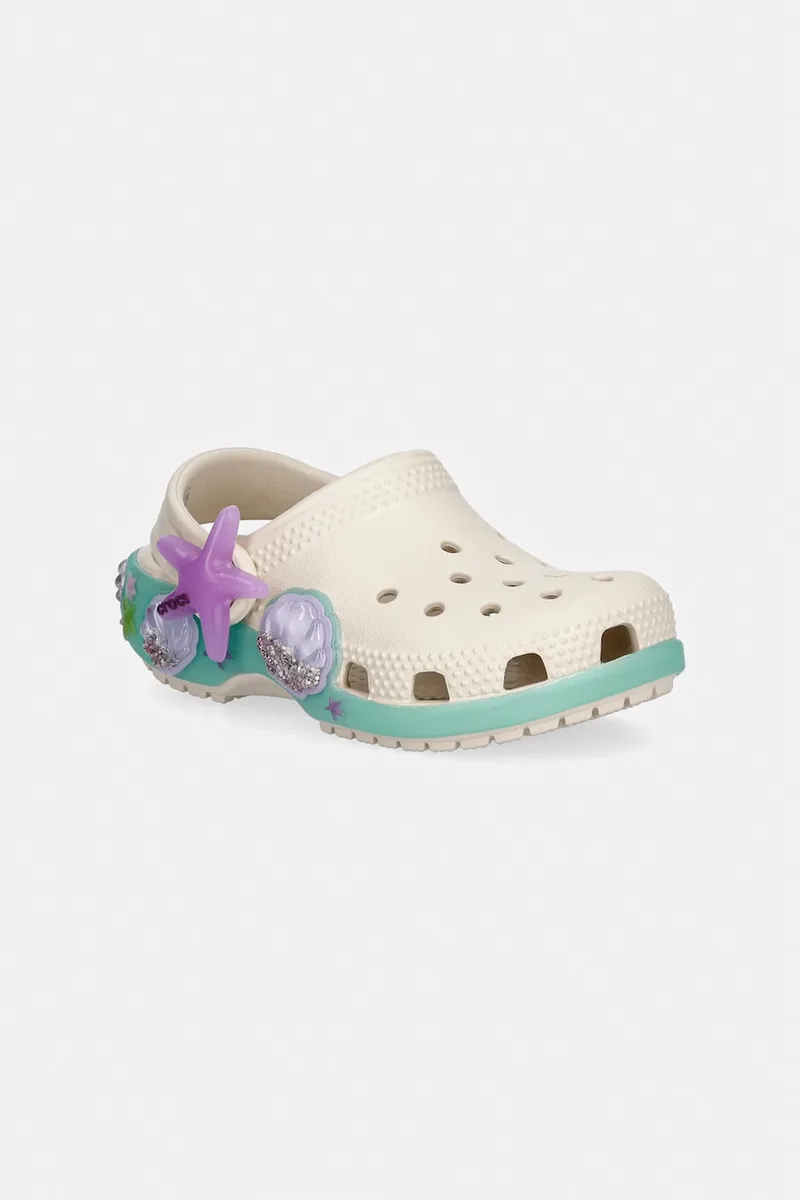 Crocs σαγιονάρες παιδικές CLASSIC SEA SPARKLE SHAKER CLOG T