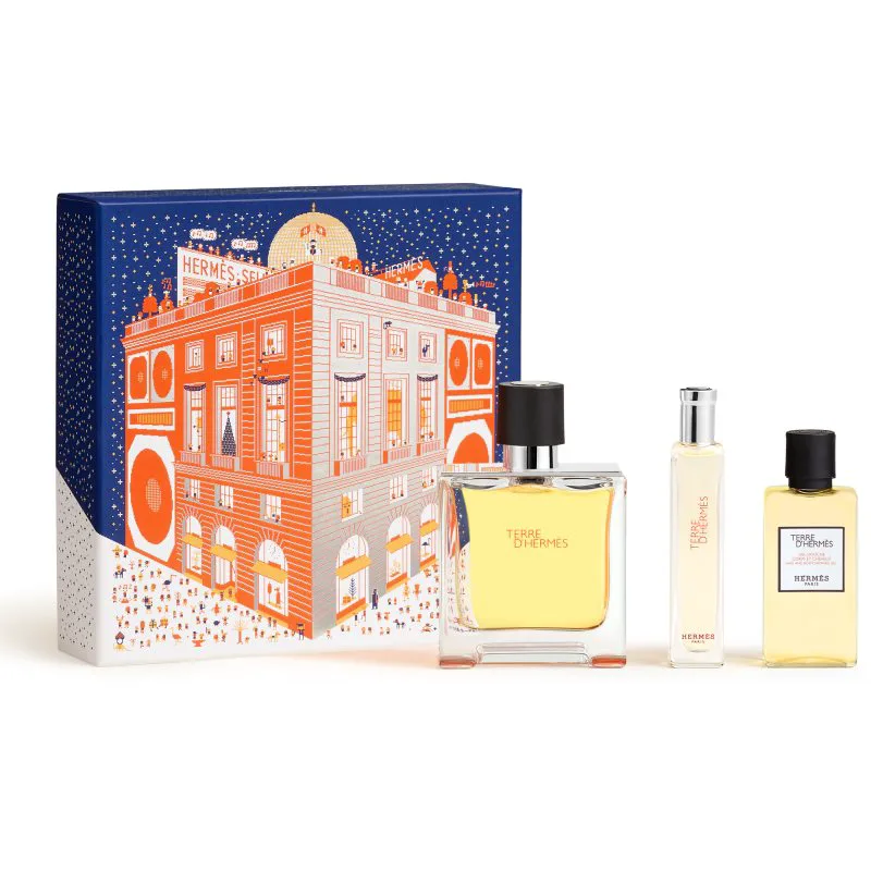 HERMÈS Terre d’Hermès Parfum Set σετ δώρου για άντρες