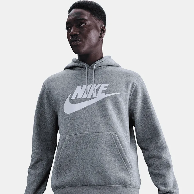 Nike Club Ανδρική Μπλούζα με Κουκούλα (9000232382_86210)