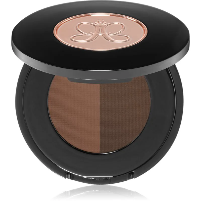 Anastasia Beverly Hills Brow Powder Duo πούδρα Για τα φρύδια απόχρωση Chocolate 2x0,8 γρ