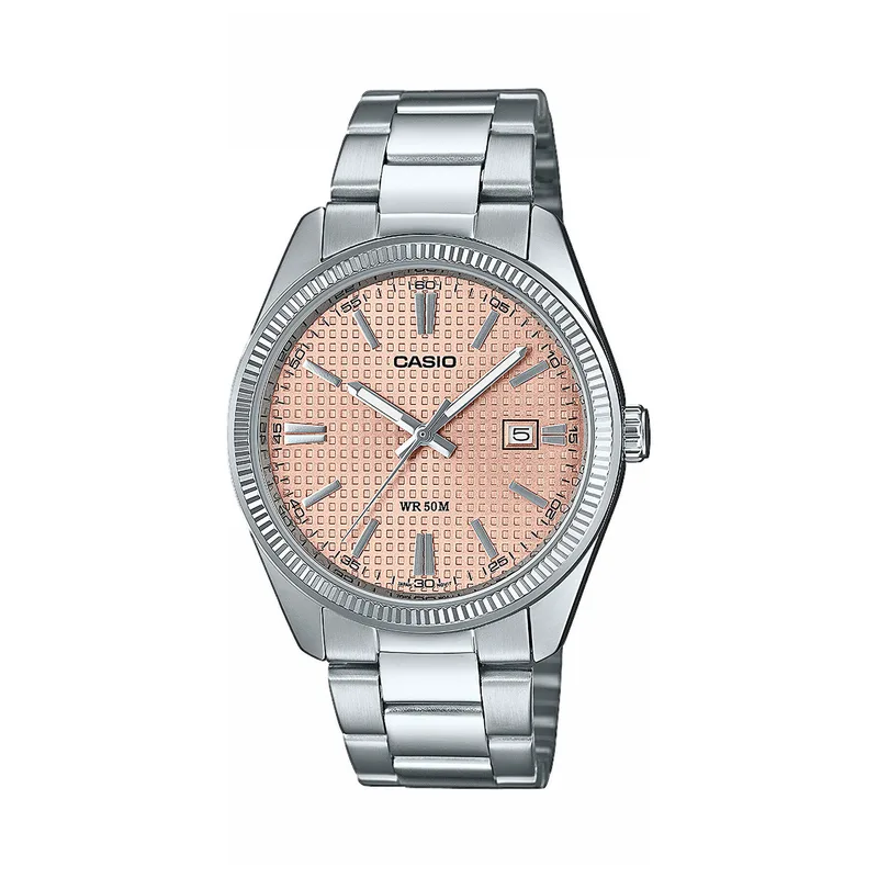 Ρολόι Casio Timeless Collection MTP-1302PE-4AVEF Ασημί
