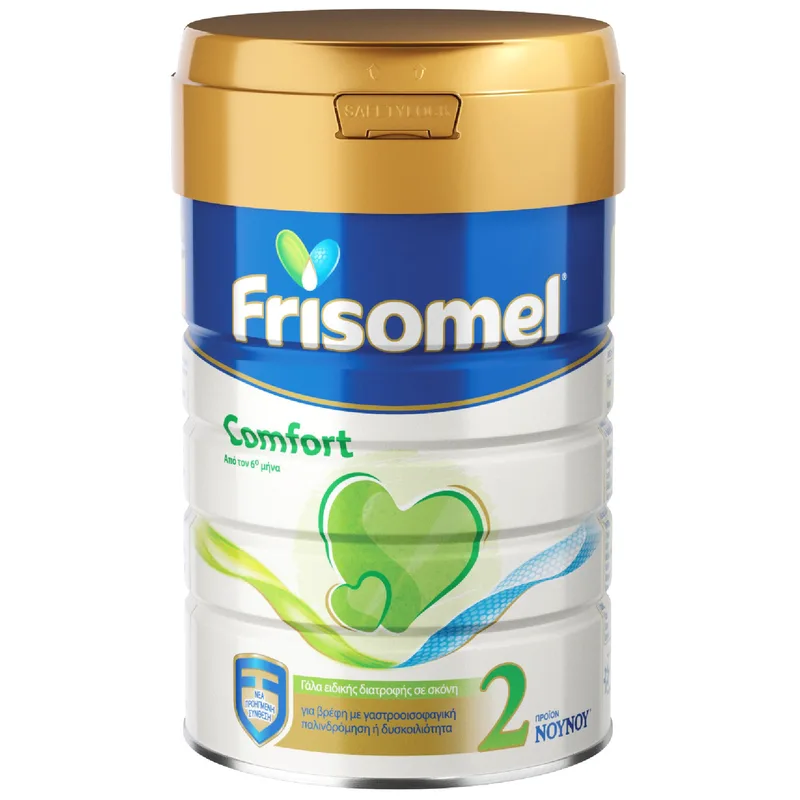 Frisomel Comfort No2 Γάλα Ειδικής Διατροφής σε Σκόνη για Βρέφη Από 6 Μηνών Έως 12 Μηνών με Γαστροοισοφαγική Παλινδρόμηση ή Δυσκοιλιότητα 400gr