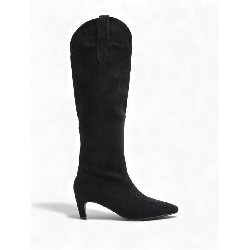 Μπότες με τακούνι La Modeuse 76950_P182261