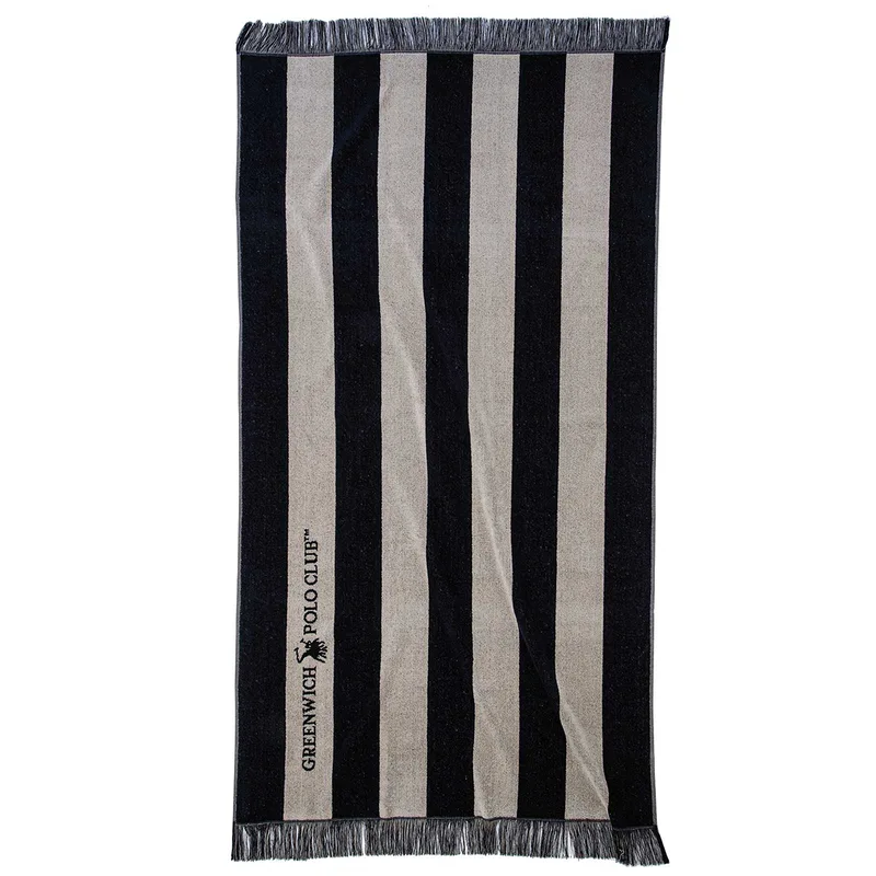 Πετσέτα Θαλάσσης (90x170) Greenwich Polo Club Beach 3727 Black