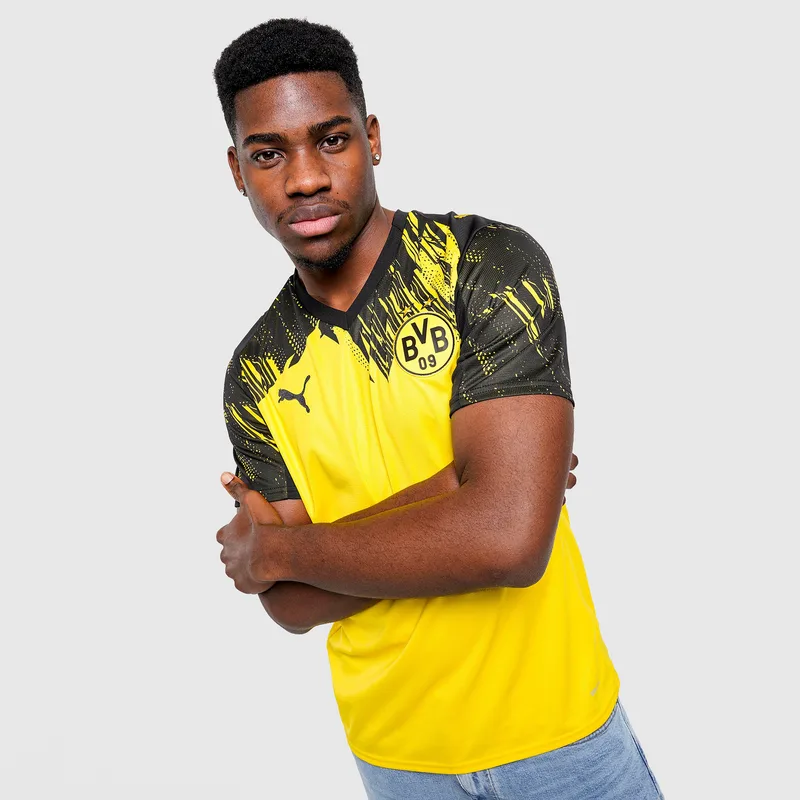 Puma Borussia Dortmund FC Home Ανδρική Ποδοσφαιρική Φανέλα (9000246180_79598)