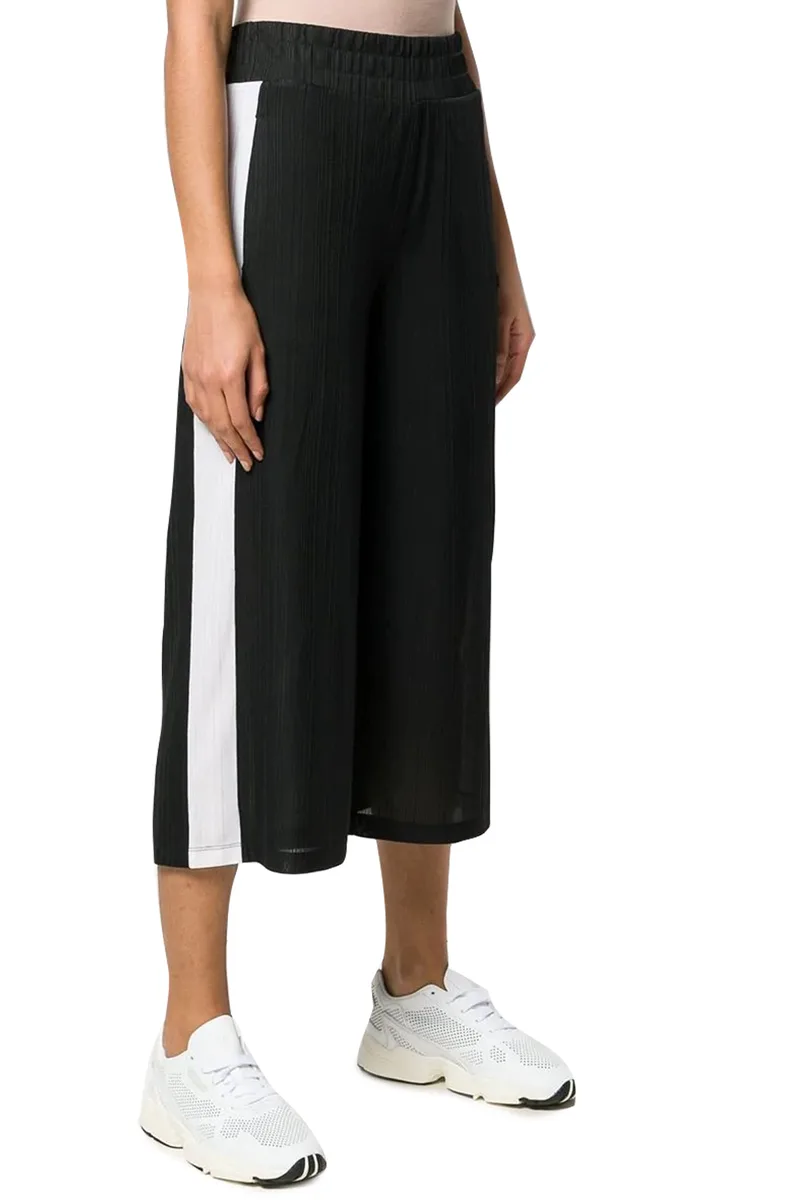 Παντελόνι Υφασμάτινο DKNY Contrast DP9P1906-BLK Γυναικείο