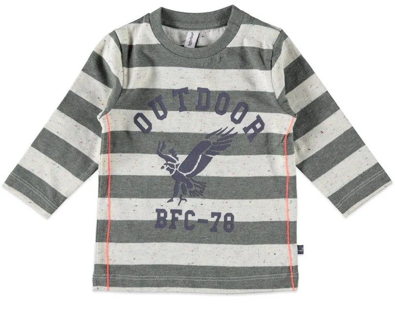 ΜΠΛΟΥΖΑ BABYFACE OUTDOOR BFC-78 OLIVE-ΡΙΓΕ ΛΑΔΙ (80ΕΚ.)-(6-12 ΜΗΝΩΝ)