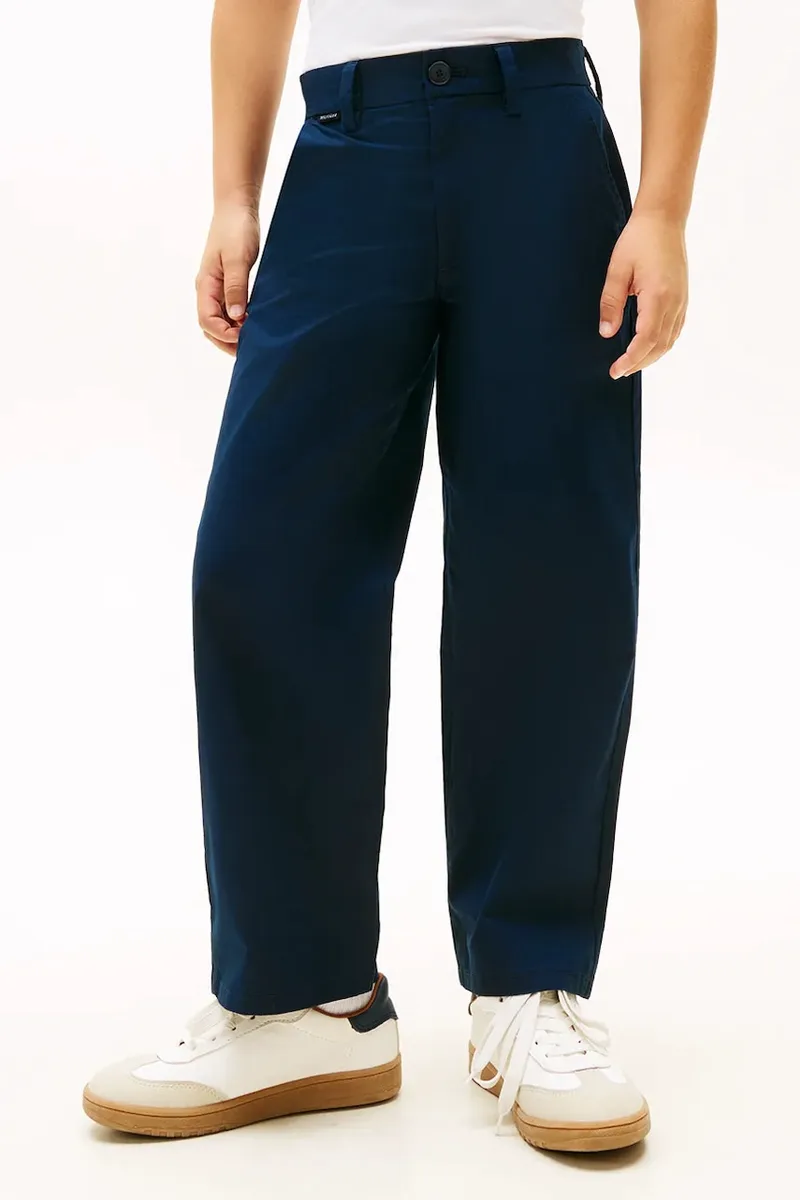 Tommy Hilfiger παντελόνι chino παιδικό από βαμβάκι με ελαστάν
