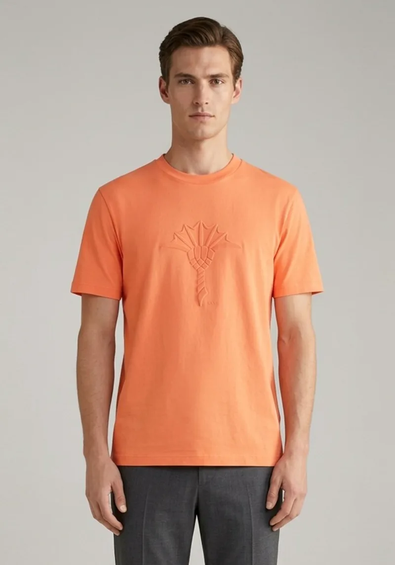 Joop! Μπλούζα Logo - 22470 061 Πορτοκαλί