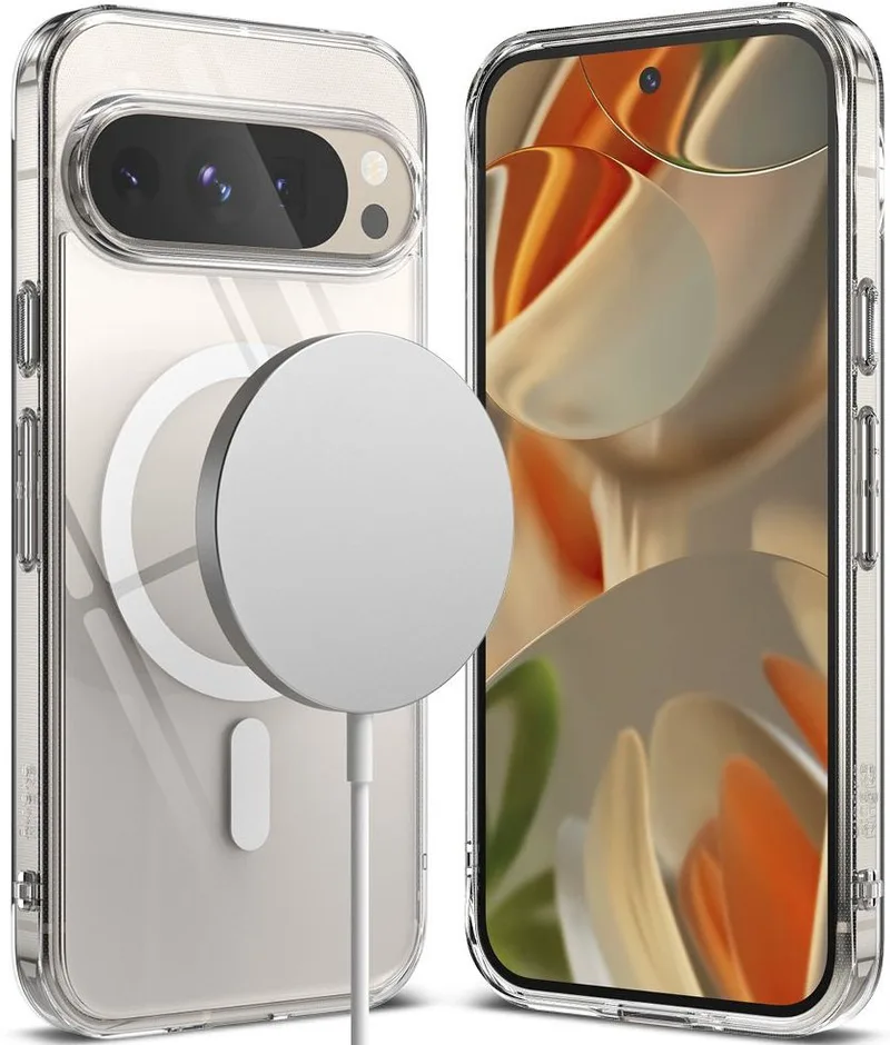 Θήκη Google Pixel 9 / 9 Pro Ringke Fusion Magnetic Ανθεκτική με MagSafe - Clear (8809961789007)