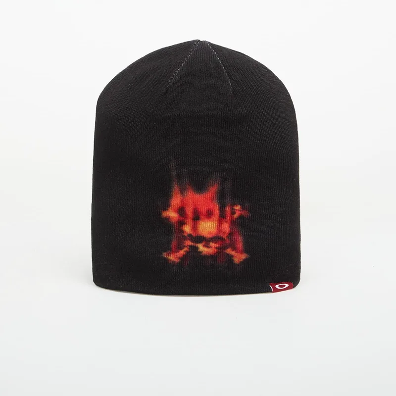 Καπέλο Oakley Heritage Flame Beanie Pitch Black Universal
