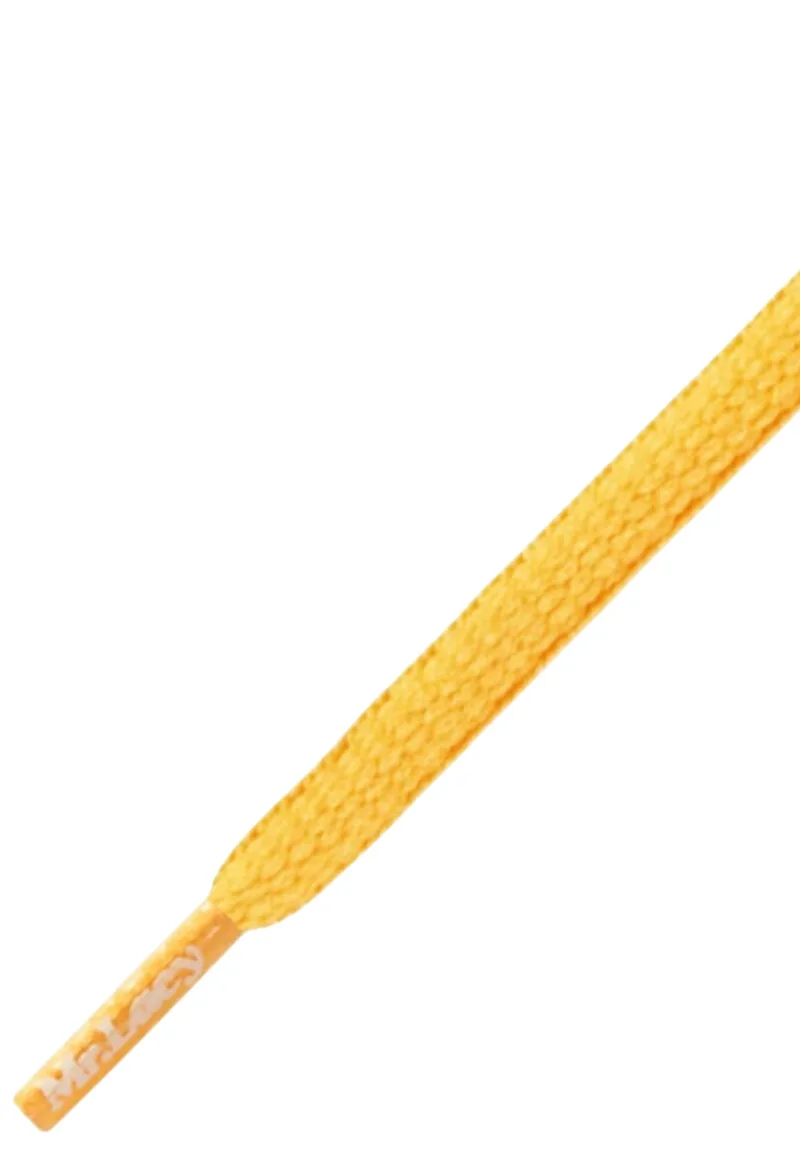 Κορδόνια Mr. Lacy Flatties 130cm Bright Πορτοκαλί 315495-Orange