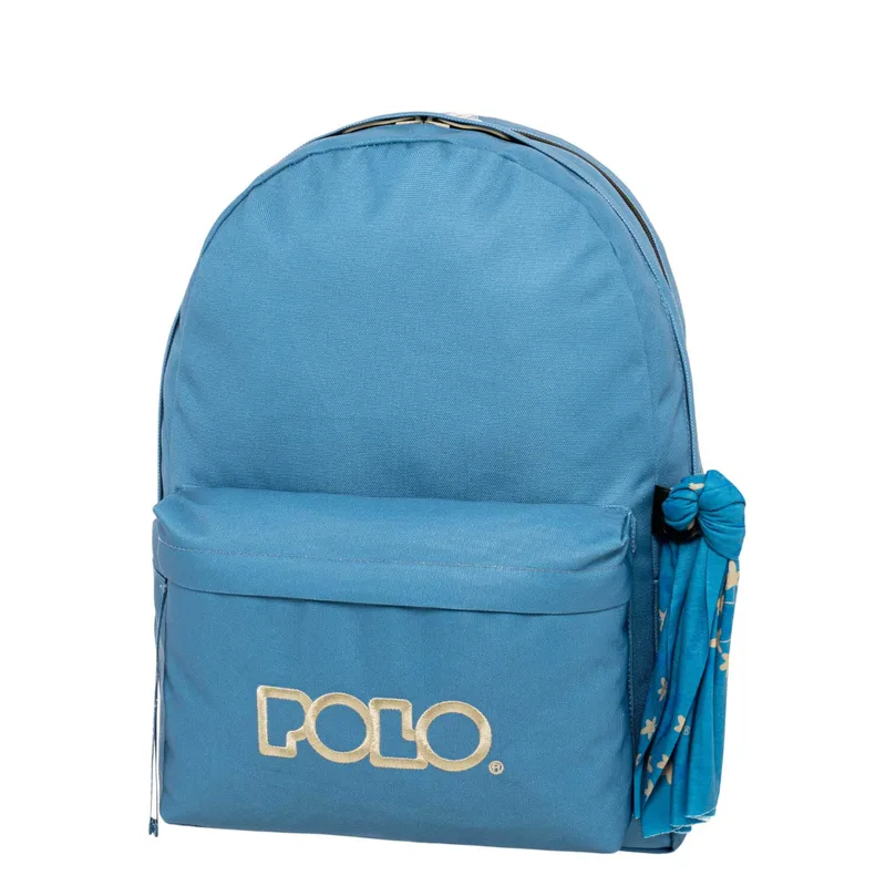 Polo Original Scarf Σακίδιο πλάτης Double Ραφ Μπλε (2025) 901235-5523