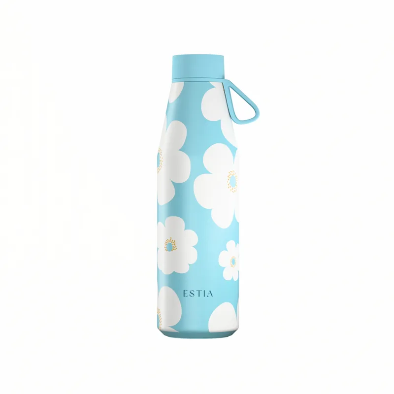 Μπουκάλι Θερμός 500ml Estia Save The Aegean Flow Blue Daisy 01-42189