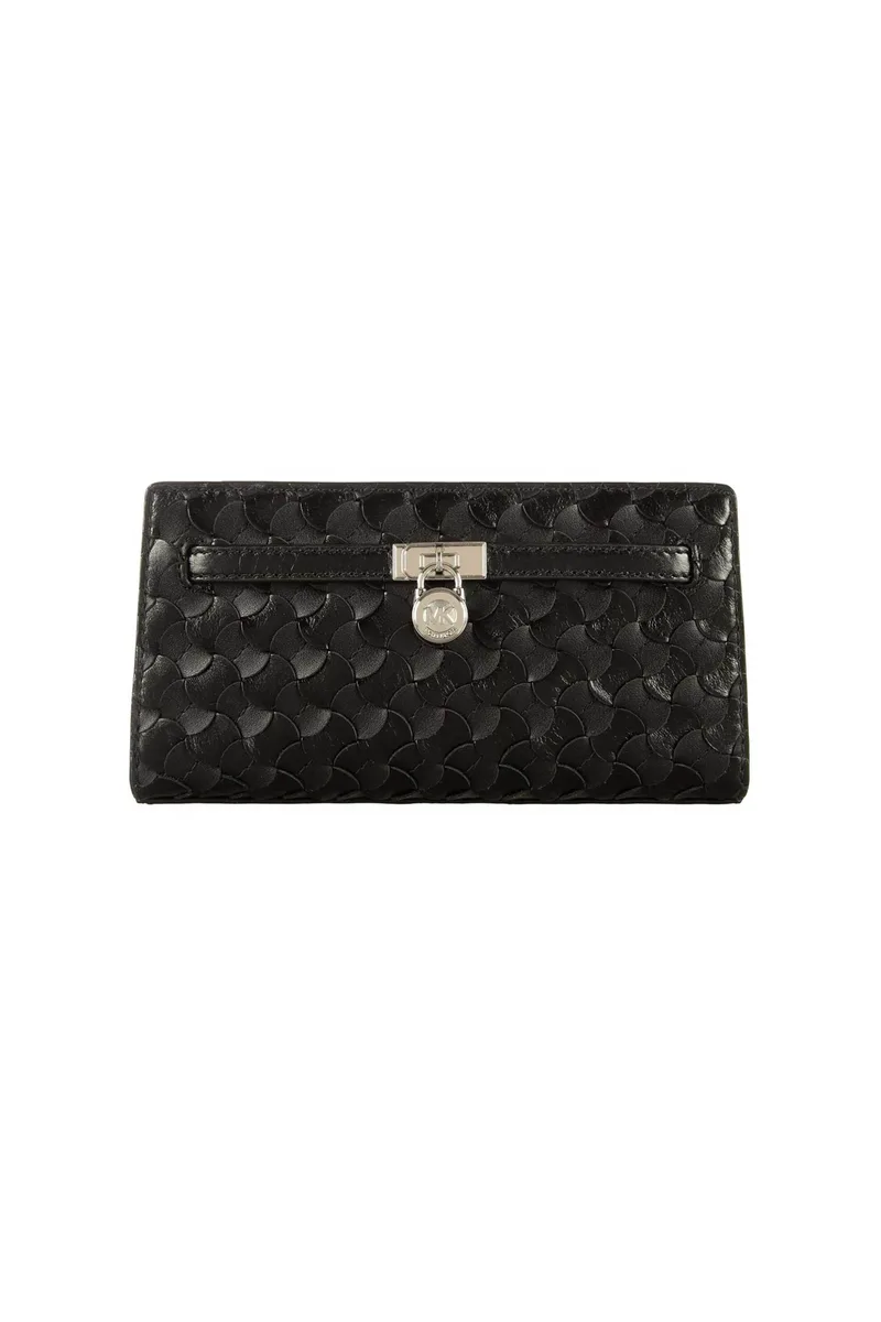 Michael Kors γυναικεία δερμάτινη τσάντα crossbody "Hamilton Moderne XS" - 32R6SNXC0L Μαύρο