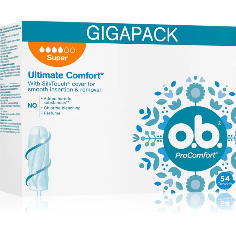 o.b. Pro Comfort Super ταμπόν 54 τμχ