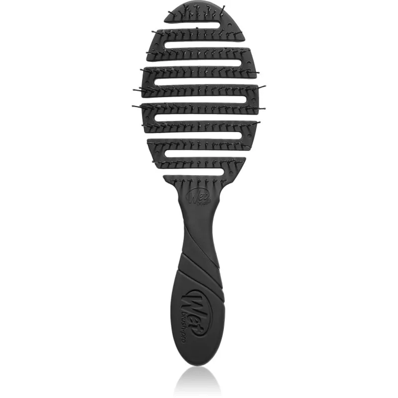 Wet Brush Flex Dry επίπεδη βούρτσα για τα μαλλιά Black 1 τμχ