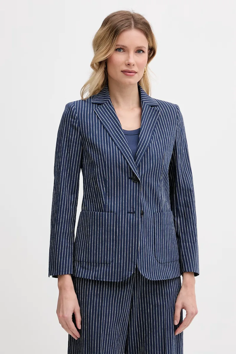 Weekend Max Mara μονόπετο σακάκι γυναικείο με βαμβάκι ALETTA
