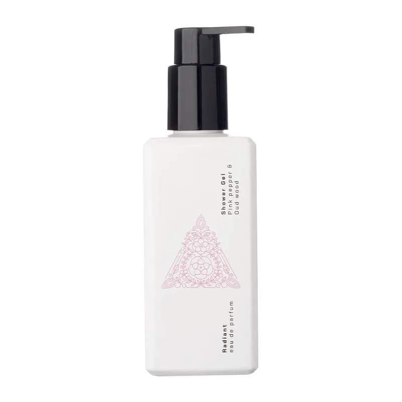 Shower Gel Ροζ Pepper & Oud Wood 250ml