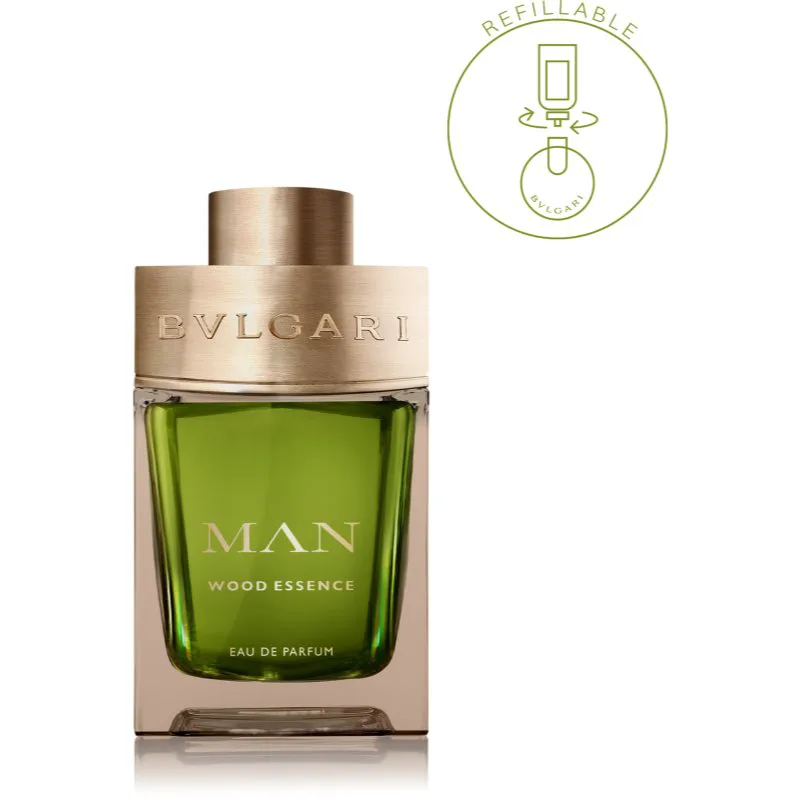 BVLGARI Bvlgari Man Wood Essence Eau de Parfum επαναπληρώσιμο για άντρες 100 ml