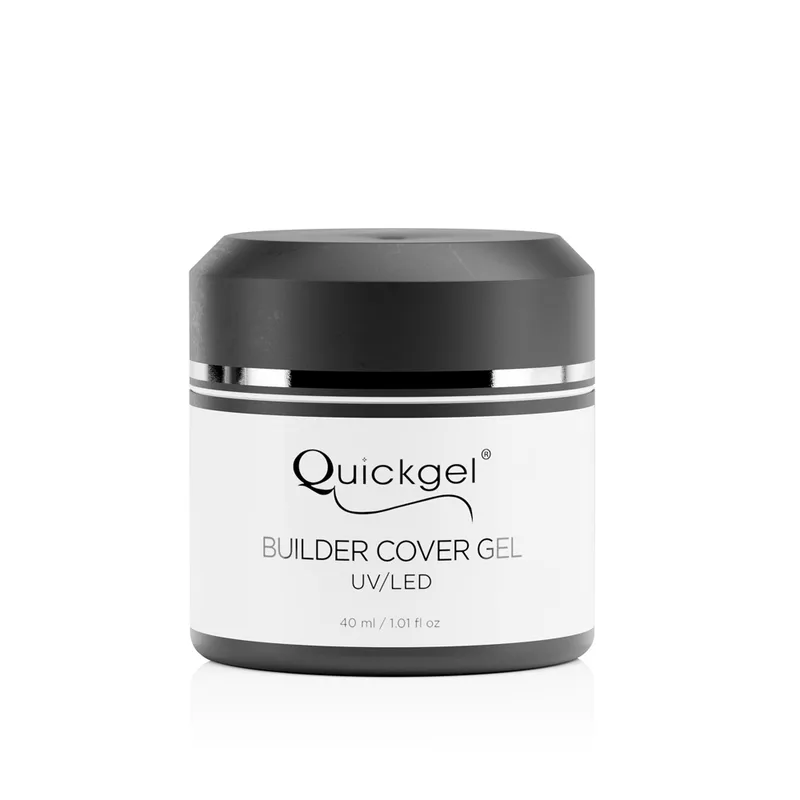 Quickgel Builder Cover Gel - UV/LED - Ροζ - 40ml