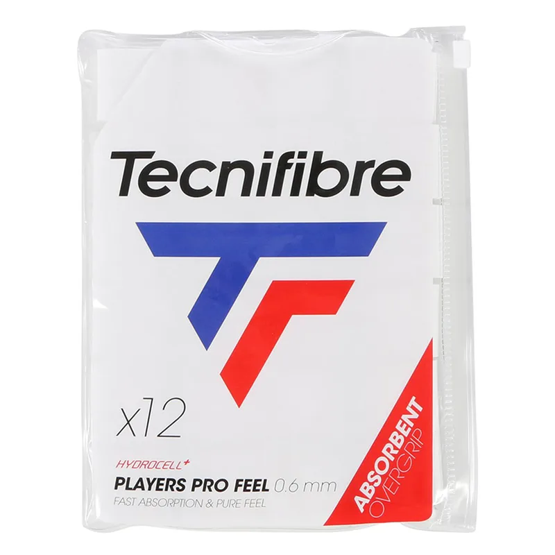 Tecnifibre Player Pro Feel Overgrips x 12