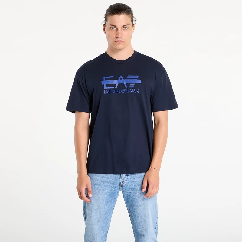 T-shirt EA7 Emporio Armani Train Logo Series M Tee Ss Log Armani Blue M