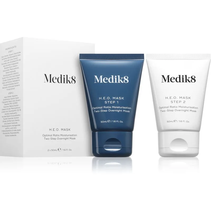Medik8 H. E. O. Mask ενυδατική μάσκα νύχτας 2x50 ml