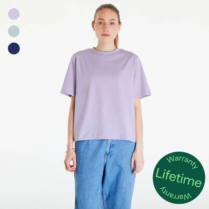 T-shirt Queens 3-Pack Women's Essential Tonal Print Lavander/ Leaf/ Navy L