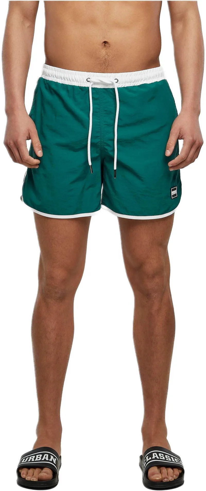 Μαγιό TB2050 Urban Classics White/Green