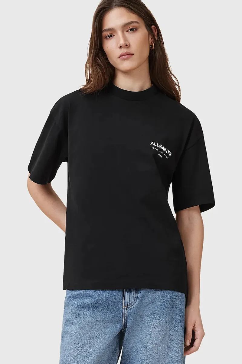 Βαμβακερό μπλουζάκι AllSaints