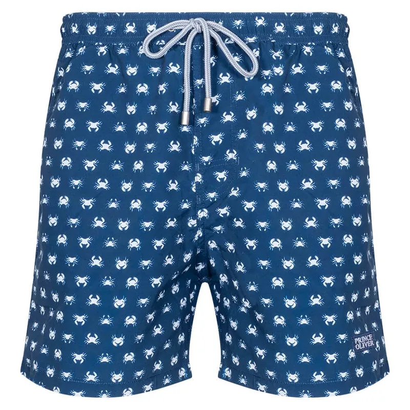 Prince Oliver Μαγιό Μπλε με Καβουράκια Limited Edition