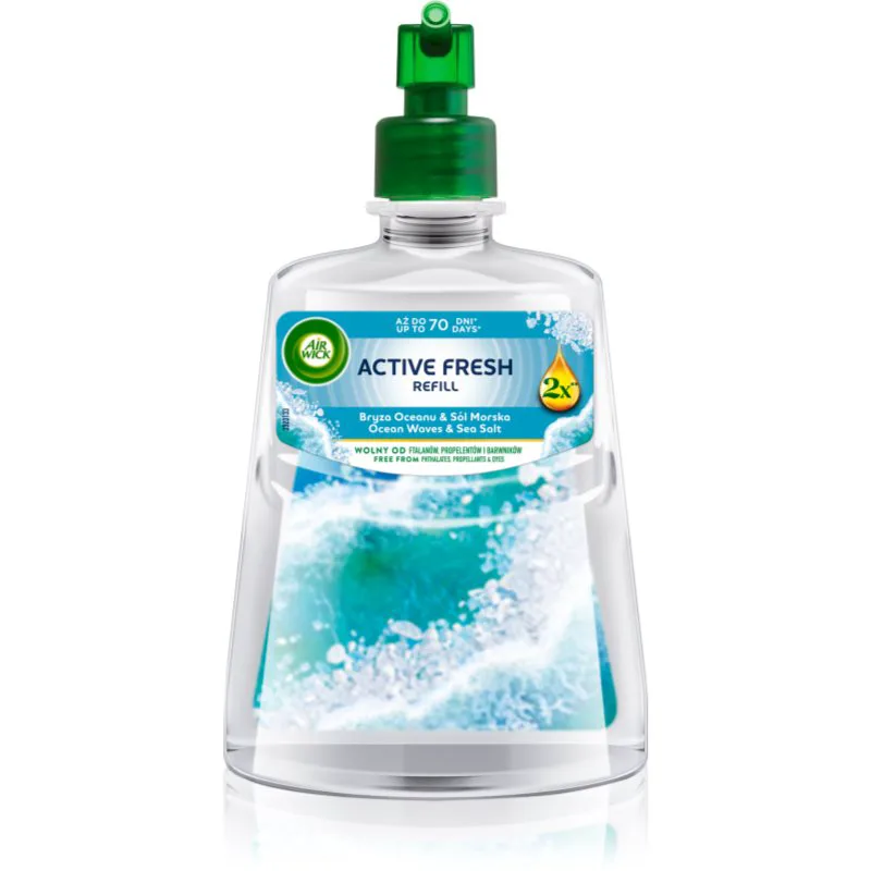Air Wick Active Fresh Ocean Waves & Sea Salt αποσμητικό χώρου ανταλλακτικό 228 ml