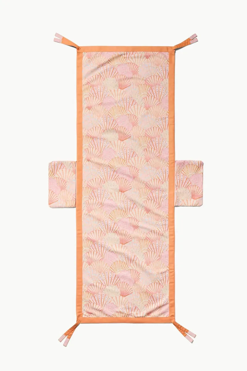 Coincasa unisex πετσέτα θαλάσσης με τσέπες 65 x 183 cm - 006817053 Κοραλί