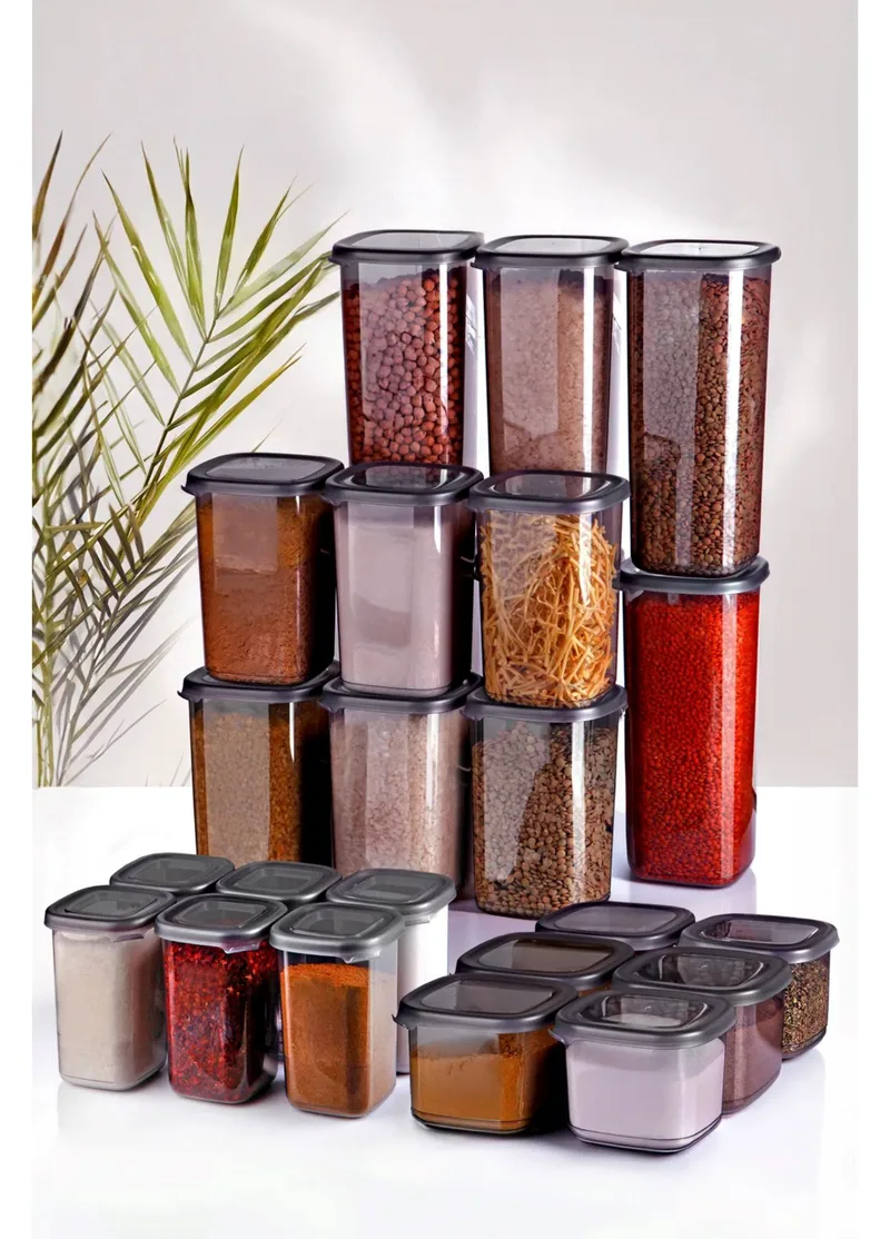 Kitchen Storage Boxes - Σετ Κουτιά Αποθήκευσης 24 Τεμ. Heritage