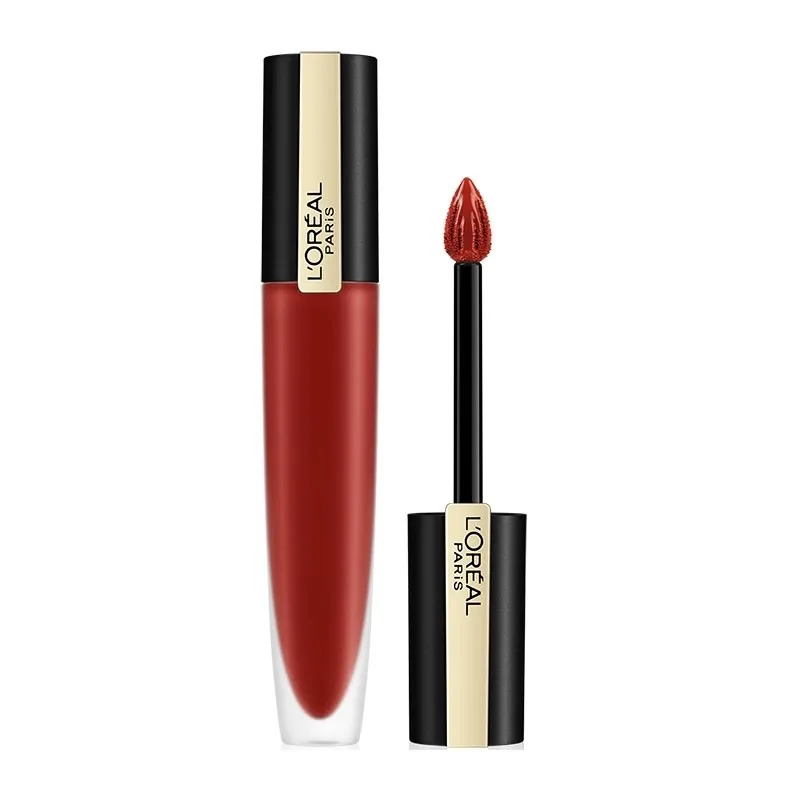 Rouge Signature I am Worth Matte Luiquid Lipstick Red