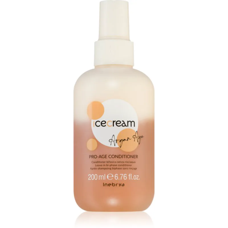 Inebrya Argan-Age 2-φασικό κοντίσιονερ χωρίς ξέβγαλμα με έλαιο αργκάν 200 ml