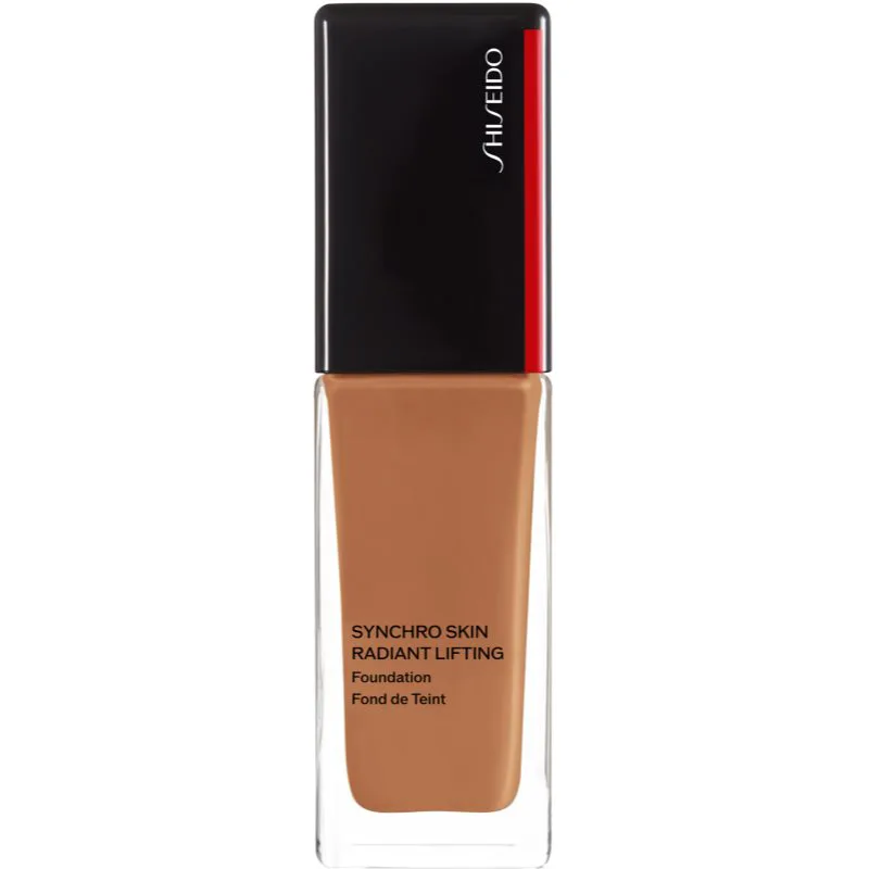 Shiseido Synchro Skin Radiant Lifting Foundation Advanced λαμπρυντικό ανυψωτικό μεικ απ SPF 30 απόχρωση 430 Cedar 30 ml