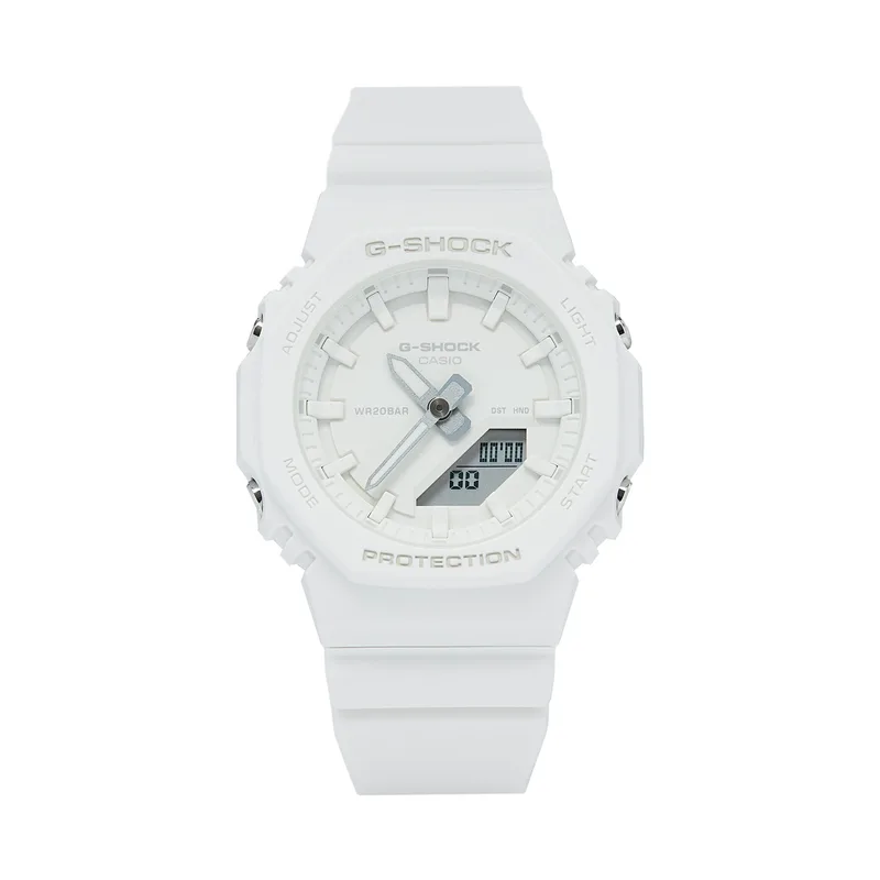 Ρολόι G-Shock Time On Tone GMA-P2100-7AER Λευκό