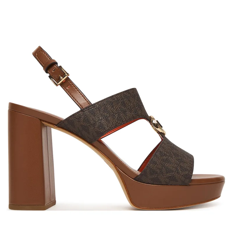 Σανδάλια MICHAEL Michael Kors Erin Platform 40S6ERHS1B Καφέ