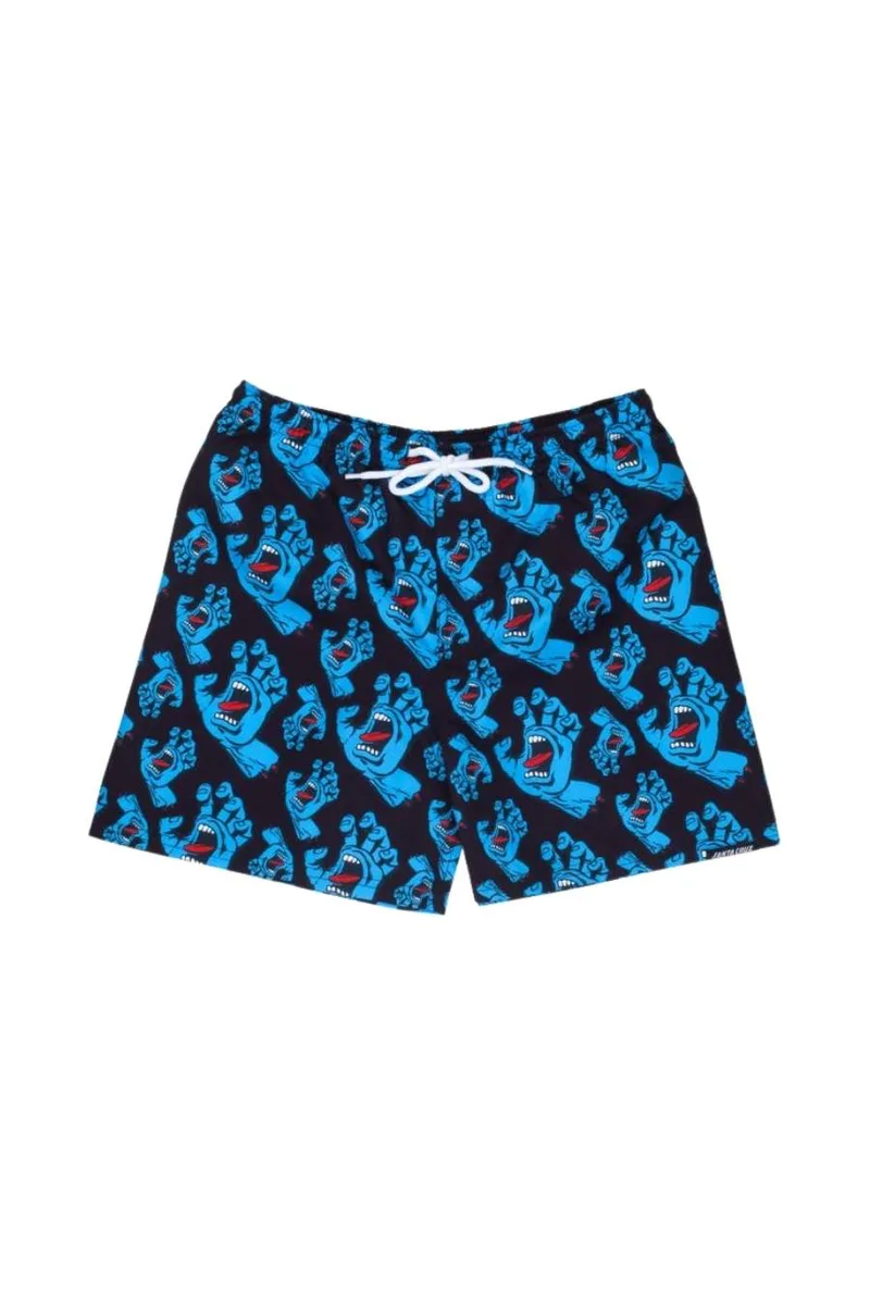 SANTA CRUZ ανδρικό μαγιό Hands All Over Swimshort - BLACK-SCA-SHR-4959-BLACK