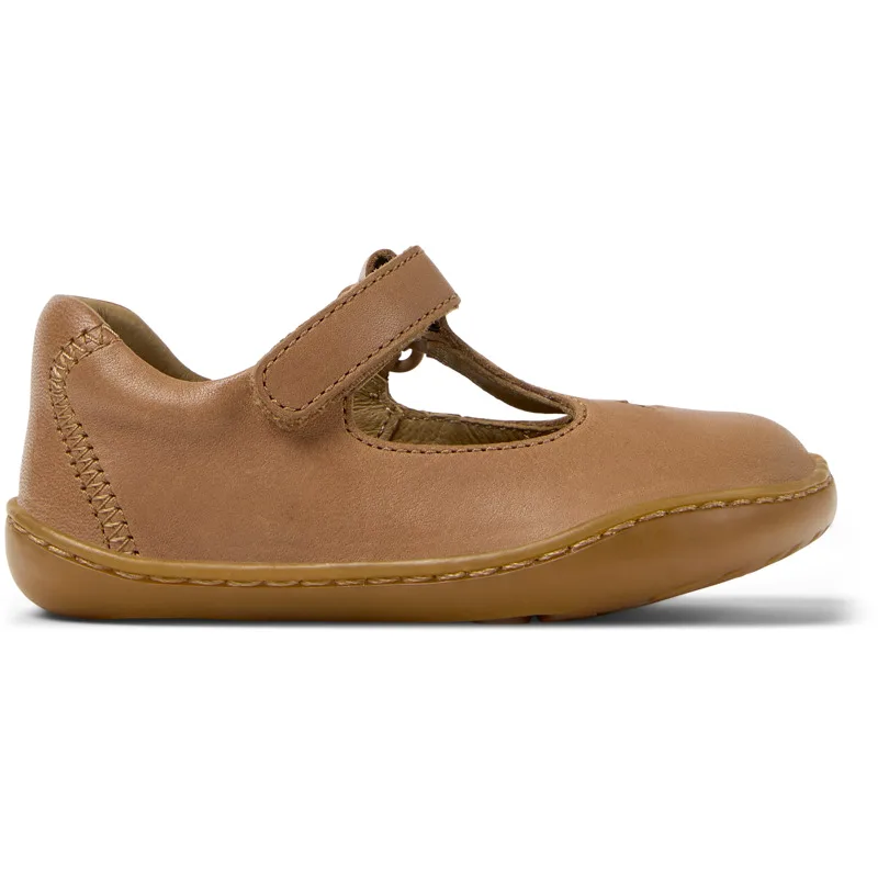 CAMPER Twins - Smart casual παπουτσια Για Firstwalkers - Nude, Μέγεθος 24, Smooth leather