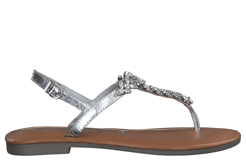 Σανδάλια Tamaris Sling 1-28124-42-941-SILVER Γυναικείο