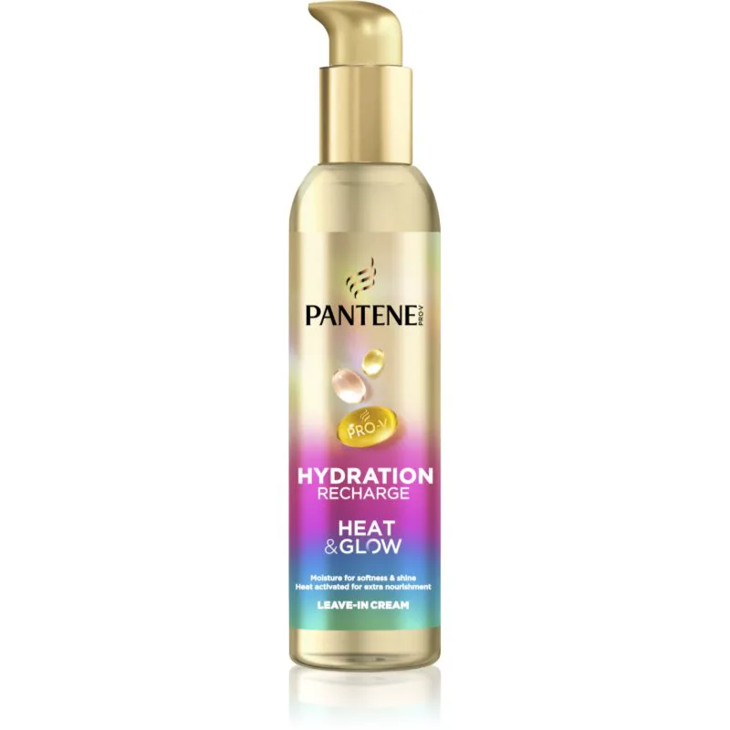 Pantene Pro-V Active Nutri Plex Hydration Recharge κρέμα χωρίς ξέβγαλμα για θερμική επεξεργασία μαλλιών 135 ml