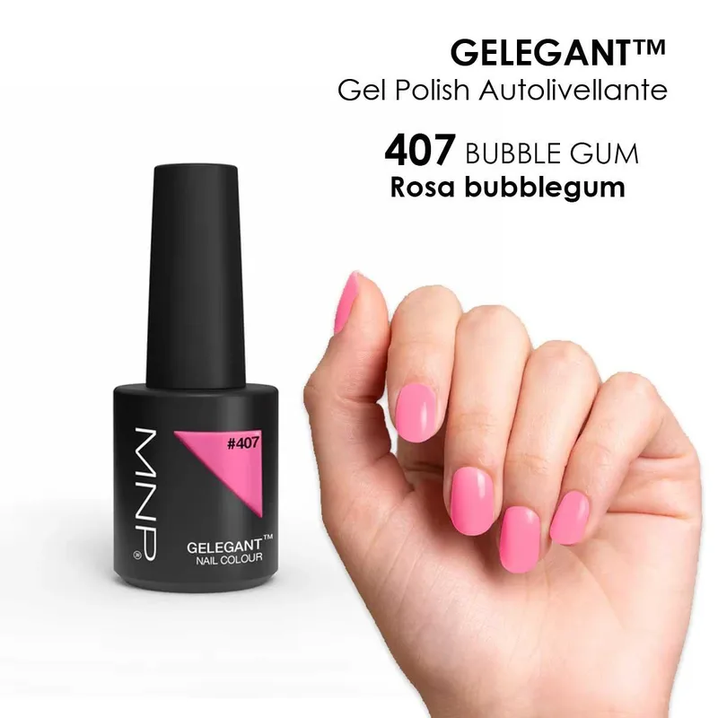 MNP MESAUDA GELEGANT Gel nail polish 8ml 407Bubble Gum