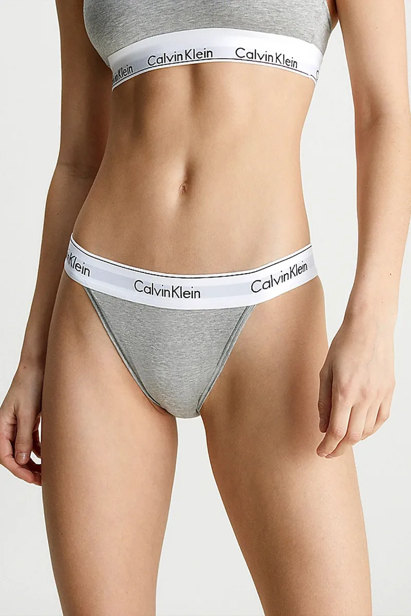Calvin Klein Γυναικείο εσώρουχο tanga Modern Cotton-QF4977A