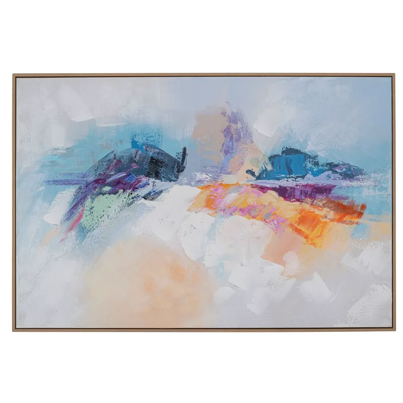 Πίνακας Καμβάς Ελαιογραφία Abstract Σε Κορνίζα 120x80εκ. iliadis 92733 (Ύφασμα: Καμβάς) - Iliadis - il_92733